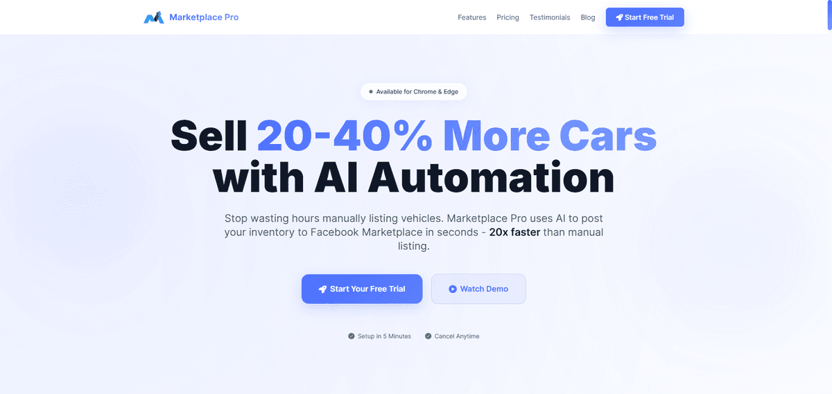 MarketplacePro screenshot